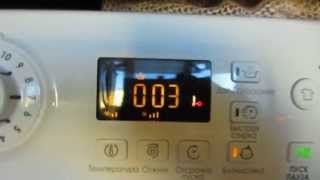 Hotpoint Ariston WMSG 7106B CIS quotПОЛОСКАНИЕ И ОТЖИМquot [upl. by Naloj]