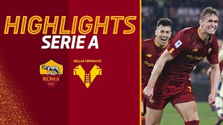 OLAAAAAA  Roma 10 Verona  Serie A Highlights 202223 [upl. by Shaughn]