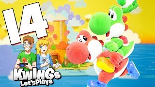 Yoshis Crafted World Walkthrough Part 14 Shadowville TERROR coop Nintendo Switch [upl. by Dyal]