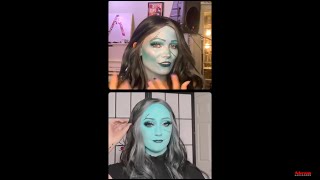 Glam Frankenstein Makeup Live Tutorial [upl. by Ladd]