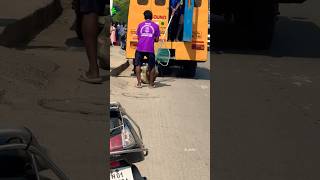 😳Street dog 🐕catching invehicle shorts dog asglobal trending globalsports vehicle [upl. by Iddo170]