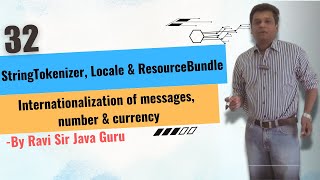 32 StringTokenizer Locale ResourceBundle Internationalization of messages number amp currency [upl. by Dulcy970]