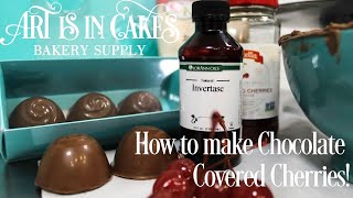 How to Make Chocolate Covered Cherries [upl. by Accissej]