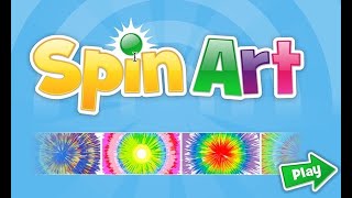 Nick Jr Spin Art  Lets Play [upl. by Hcnarb]