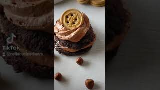 Zeppole di San Giuseppeal cacao con crema al burro di arachidi e baiocchi [upl. by Uile]