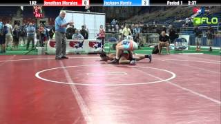 Cadet 182  Jonathan Morales Indiana vs Jackson Harris Ohio [upl. by Niltac869]