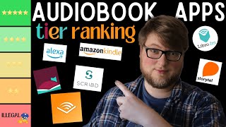 Tier Ranking the BEST Places to get Audiobooks 🎧📚 [upl. by Aynam]