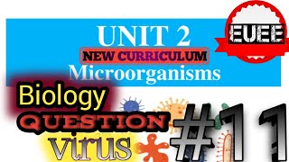 🔴VirusMicroorganismPart 11biology virus microorganisms question [upl. by Leahcimnaj645]