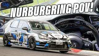 POV Nurburgring Laps in my 500BHP BIG TURBO MK7 Golf R Track Car [upl. by Ina206]