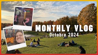 Joyeuse Action de Grâce   Monthly Vlog Octobre 2024 [upl. by Ridley]