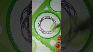 Easy Spirograph Design shorts youtubeshorts yt drawing Spirograph ytshorts asmr satisfying [upl. by Odradlig]