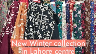 New winter fabrics in local market  Winter fabrics hunt  Linen Marina and Khaddar fabrics [upl. by Sirej56]