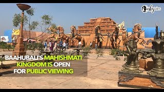 You Can Now Visit The Baahubali Set At Ramoji Film City In Hyderabad  Curly Tales [upl. by Willock554]