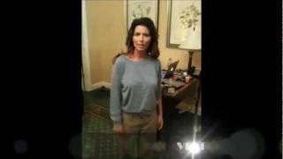 Shania Twain explaing her FALL at CMT Music Awards 2011 [upl. by Adidnac]