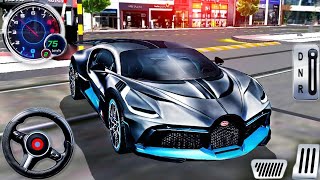 3D Driving Class 29  Real City Driving  New Car Bugatti Divo Racing  Android GamePlay [upl. by Ainola629]