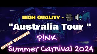 Pink Concert 2024 Perth I Australia Tour I Full Show HD Quality I Part 1 [upl. by Aronow]