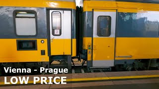 Train from Vienna to Prague at the lowest price with RegioJet [upl. by Havens366]