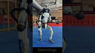 Unbelievable Robot Dance 01 rewindings shorts [upl. by Nerral378]