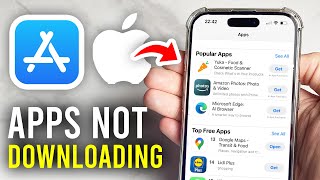 How To Fix iPhone Apps Not Downloading  Full Guide [upl. by Manheim]