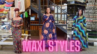 African Prints fashion maxi dresses long dress designs for ladies photos edition [upl. by Pentha838]