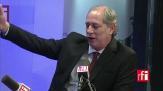 CIRO GOMES 14042017 Entrevista à Radio France Internationale RFI [upl. by Nnylrahc]