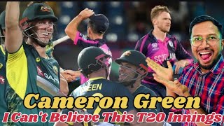 CAMERON GREEN I Cant Believe This T20 Innings😱 AUS VS SCO 3rd T20 Match [upl. by Nylcoj]