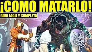 Destiny 2  Cómo Matar a Morgeth  Guía de Incursión Último Deseo [upl. by Leribag]