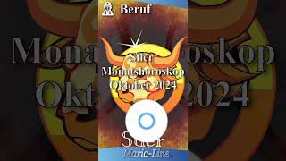 Stier BERUF 👷‍♀️ Horoskop Oktober 2024 [upl. by Ylrad]