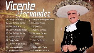 VICENTE FERNANDEZ EXITOS ROMANTICOS [upl. by Ayotas]