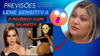 LENE SENSITIVA FALA DO NOVO CLIPE DA ANITTA sensitivalene previsão [upl. by Reifel]