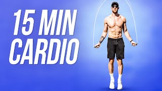 15 Min Cardio Jump Rope Workout [upl. by Kimmi]