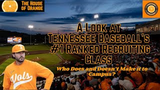 Tennessee Baseball A Look at Tennessees 1 Ranked Recruiting Class [upl. by Aiynot27]