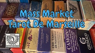 MassMarket Tarot De Marseille Important Decks from the Modern Era [upl. by Nereids661]