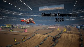 Glendale Supercross 2024 [upl. by Ennasor]