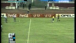 Argentina 2 Brasil 0 Mundial Sub 20 Qatar 1995 Los goles [upl. by Ailehc]