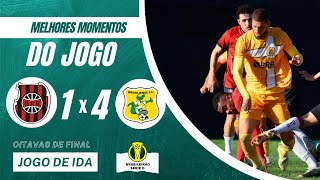 BRASIL DE PELOTAS 1 X 4 BRASILIENSE  JOGO DE IDA  OITAVAS DE FINAL  BRASILEIRÃO SÉRIE D 2024 [upl. by Alano225]