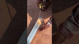 Welding Skills welding diy craft satisfying tips shorts [upl. by Egoreg]