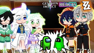 Genshin Impact GodsArchons Reacts To  Zenless Zone Zero  Gacha Club React [upl. by Acceber863]