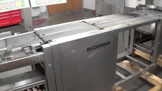 Bizerba Weigh Price Labeler Model GS E7353 [upl. by Nnayhs]