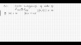 Group Theory 33 Properties of External Direct products [upl. by Nobel]