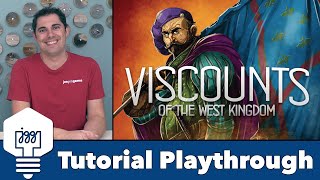 Viscounts of the West Kingdom  Tutorial Playthrough [upl. by Ialohcin284]