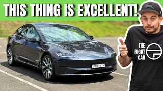 Tesla Model 3 2024 review [upl. by Ashlan80]