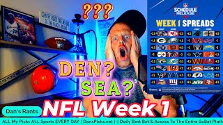 BRONCOS vs SEAHAWKS  NFL Week 1 Predictions 2024 [upl. by Fiertz]