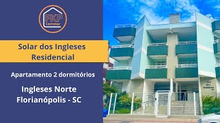 Apartamento 2 dormitórios no Solar dos Ingleses Residencial  Ingleses Norte  Florianópolis  SC [upl. by Tebazile884]