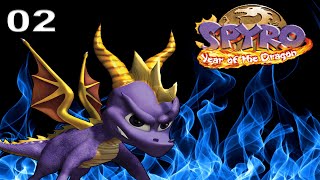 Spyro Year of the Dragon 117 Walkthrough HD  Part 2 Sheilas Alp [upl. by Pieter]