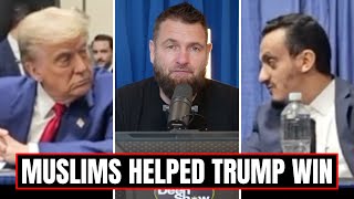 Behind the Scenes Meeting with TRUMP  Christian Trump supporter SENDS HEARTFELT MESSAGE TO MUSLIMS [upl. by Eimarrej]