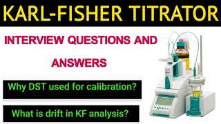 KarlFischer Titrator Interview QuestionsKf Interview QuestionsFrequently asked questions about KF [upl. by Volin]