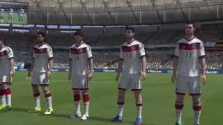 Allemagne  Argentine  Finale 2014  FIFA 14 PS4 [upl. by Yffub]