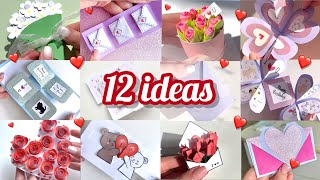 12 ideas  DIY Birthday Gift Ideas  Cute Gifts  Easy Present Ideas [upl. by Anirec]