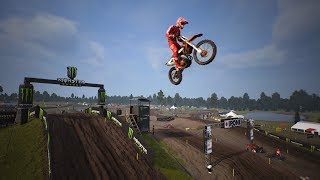 Mxgp pro 2 stroke gameplayKTM 250 2 stroke  ww motocross park [upl. by Gnouhp318]